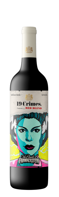 Buy 19 Crimes Monster Bride of Frankenstein Red Universal 750ML Online -Craft City