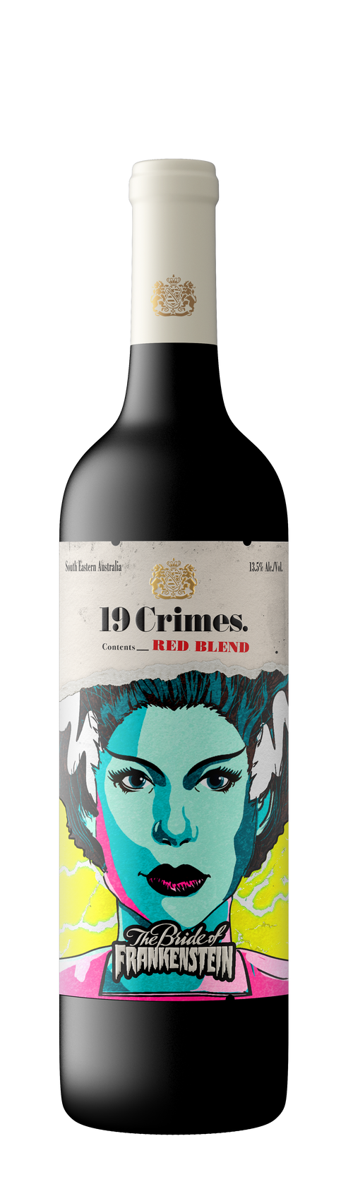 Buy 19 Crimes Monster Bride of Frankenstein Red Universal 750ML Online -Craft City