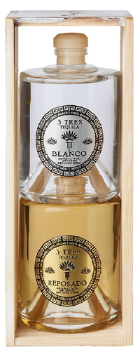 Buy 3 Tres Blanco & Reposado Tequila Stack Duo Online -Craft City