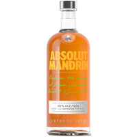 Buy Absolut Orange Flavored Vodka Mandrin 80 1L Online -Craft City