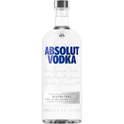 Buy Absolut Vodka 80 1L Online -Craft City