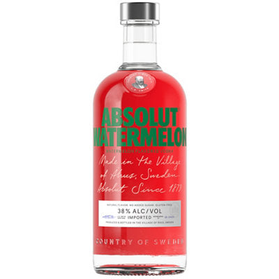 Buy Absolut Watermelon Flavored Vodka 76 750ML Online -Craft City