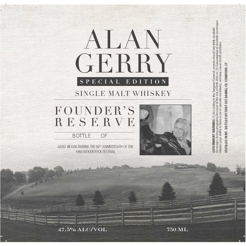 Buy Alan Gerry Founderôs Reserve Single Malt whiskey Online -Craft City