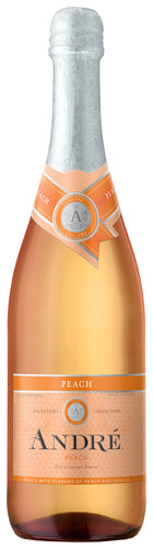 andre champagne peach 750ml