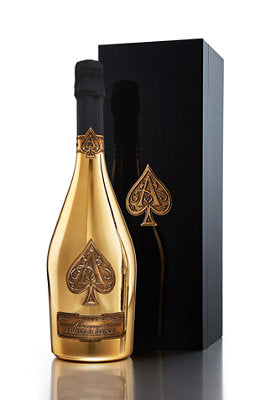 Buy Armand De Brignac Champagne Brut W/ Wooden Gift Box 750ML Online -Craft City