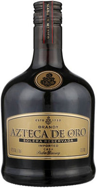 Buy Azteca De Oro Brandy Solera Reservada 80 700ML Online -Craft City