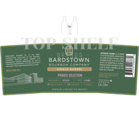Buy Bardstown Bourbon Single Barrel Private Selection Rye Online -Craft City