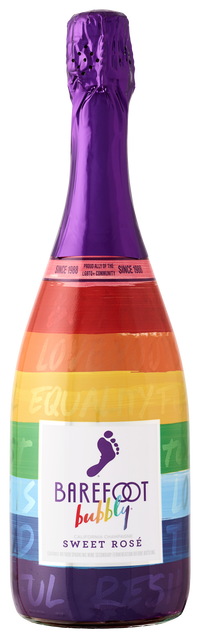 Buy Barefoot Bubbly Sweet Rose Pride 750ML Online -Craft City