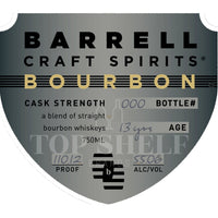 Buy Barrell Craft Spirits Cask Strength 13 Year Old Bourbon Online -Craft City