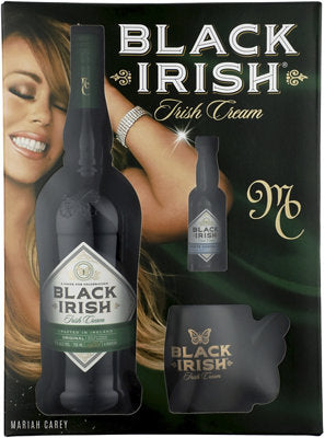 Buy Black Irish Cream Liqueur Irish Cream 34 W/ Black Irish Mug & 50 Ml Salted Caramel Liqueur 750ML Online -Craft City