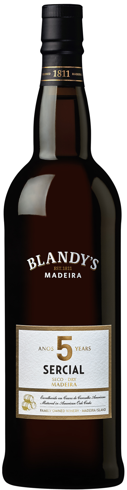 Buy Blandy's Sercial Madeira 5YR 750ML Online -Craft City