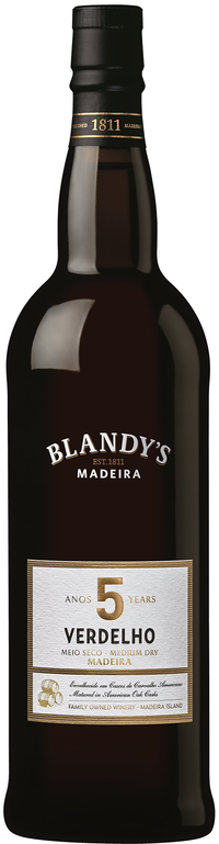Buy Blandy's Verdelho Madeira 5YR 750ML Online -Craft City
