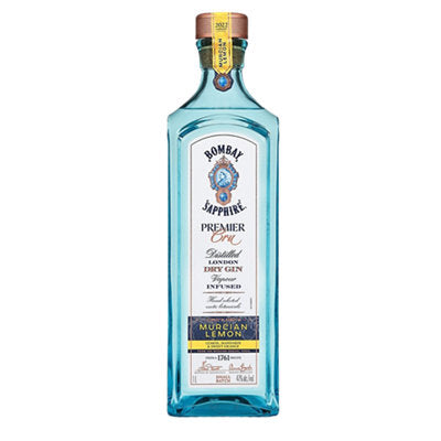Buy Bombay Gin Sapphire Premier Cru Murcian Lemon 94 1L Online -Craft City