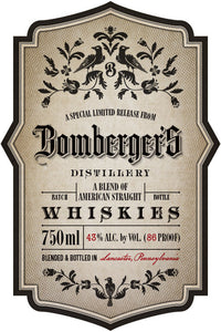 Buy Bombergerôs Distillery Special Limited Release Online -Craft City