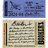 Buy Booker's Bourbon 2024-04 úMaster Distillerôs Batchù Online -Craft City