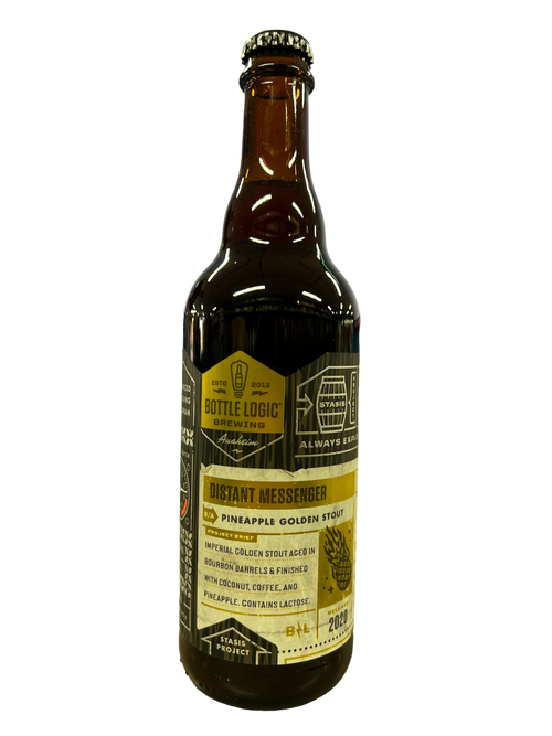 Buy Bottle Logic Distant Messenger Pineapple Golden Stout 2020 Online -Craft City
