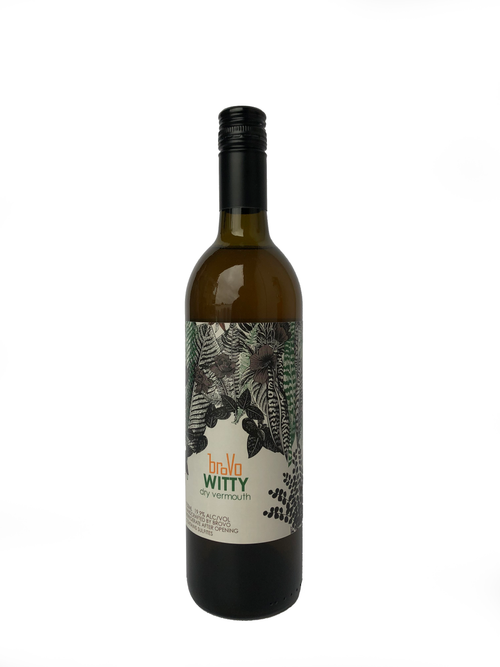 Buy Brovo Vermouth Witty Dry White 750ML Online -Craft City