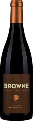 Buy Browne Family Vineyards Pinot Noir Family Vineyards Willamette Valley 2021 750ML Online -Craft City