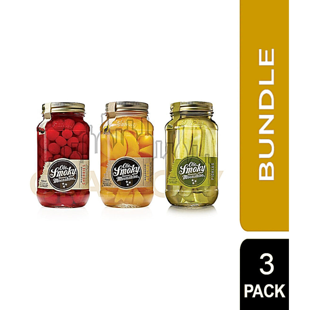 Buy Ole Smoky Moonshine 3pk Bundle Online | Shop and Order now