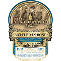 Buy Calumet Farm Bottled in Bond Kentucky Straight Bourbon Online -Craft City