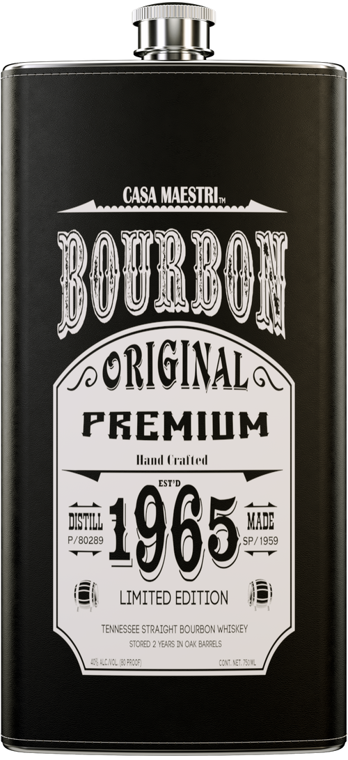 Buy Casa Maestri Bourbon Flask 1965 750ML Online -Craft City