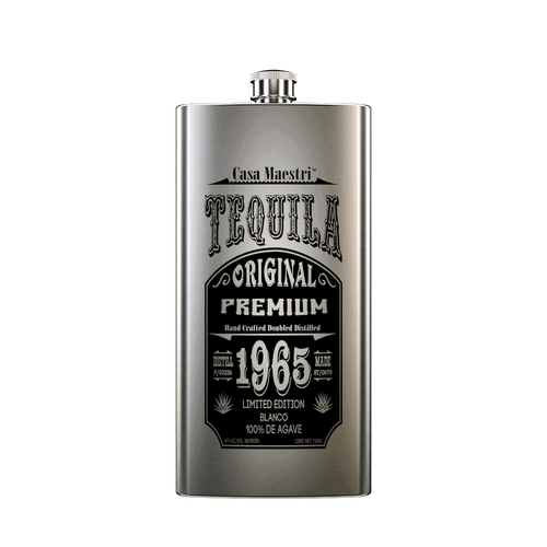 Buy Casa Maestri Tequila Blanco Flask 750ML Online -Craft City