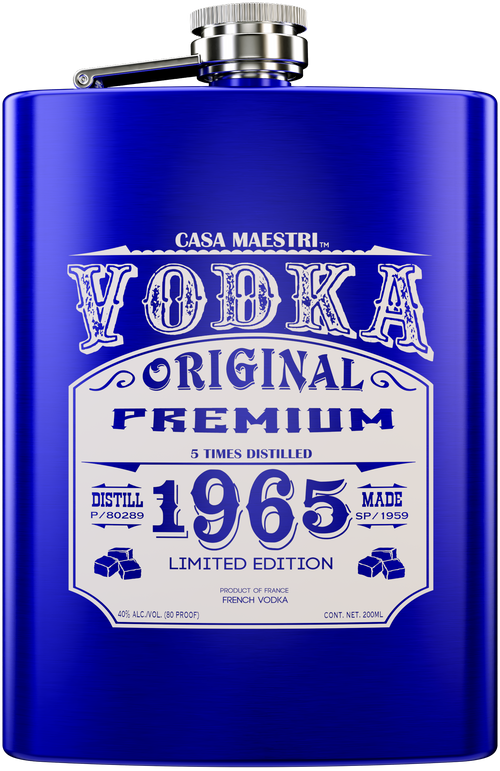 Buy Casa Maestri Vodka Flask 200ML Online -Craft City