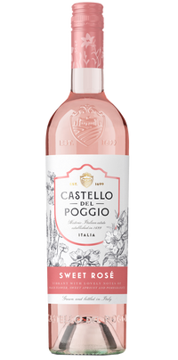 Buy Castello del Poggio Sweet Rose Sparkling 750ML Online -Craft City