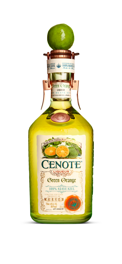 Buy Cenote Liqueur Green Orange 750ML Online -Craft City