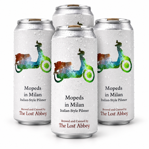 Lost Abbey Mopeds in Milan Italian-Style Pilsner 4PK 16oz Cans