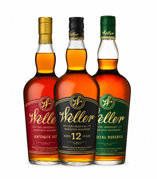 W.L. Weller 12 Year, Antique 107 & Special Reserve 3PK Bundle