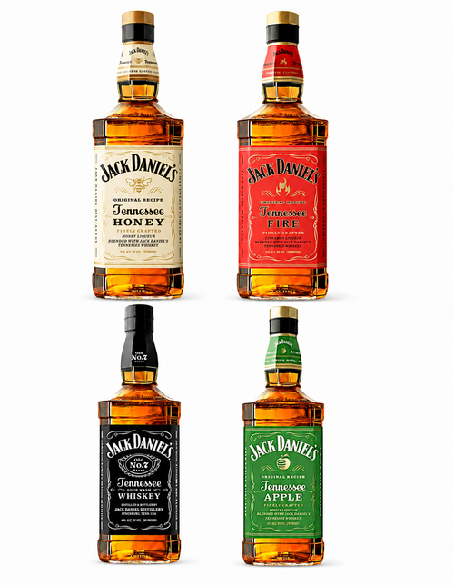 Jack Daniels 4pk Bundle