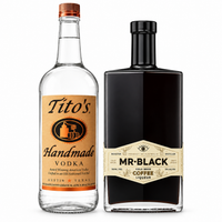 Tito’s Vodka & Mr Black Coffee Liqueur Bundle – 2PK