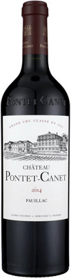 Buy Chateau Pontet Canet Pauillac 2014 Wood Box 750ML Online -Craft City