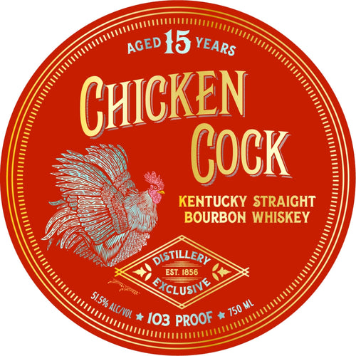 Buy Chicken Cock Distillery Exclusive 15 Year Old Straight Bourbon Online -Craft City