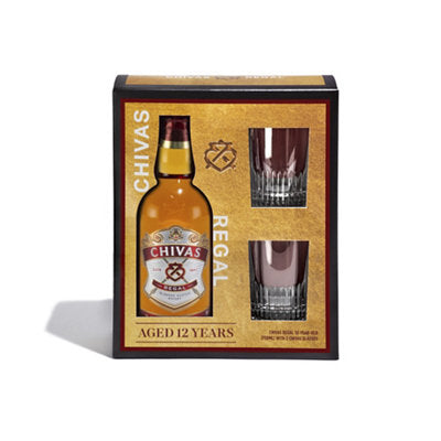 Buy Chivas Regal Blended Scotch 12 Yr 80 750ML Online -Craft City