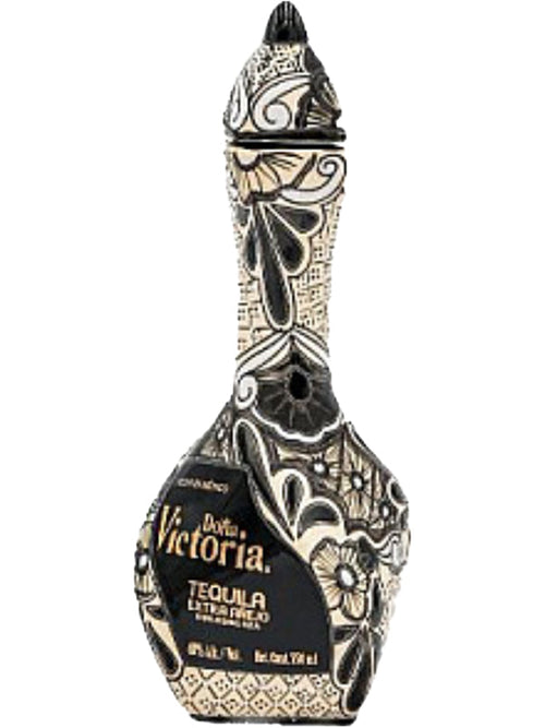 Dona Victoria Tequila Extra Añejo Black Bottle