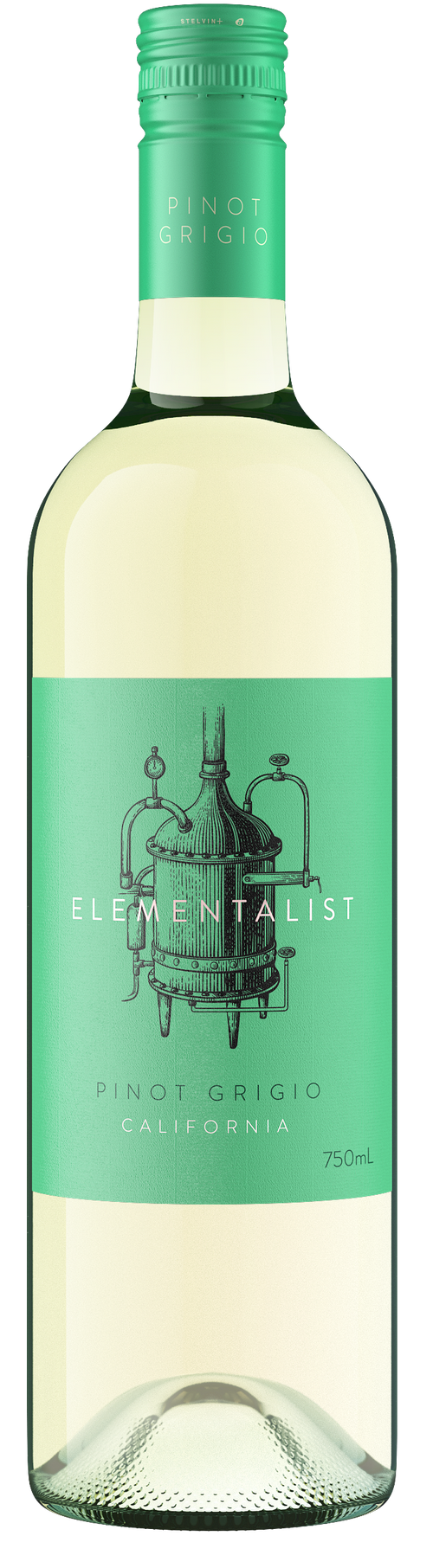 Buy Elementalist Pinot Grigio 750ML Online -Craft City