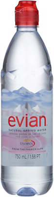 Buy Evian Natural Spring Water 750ML Online -Craft City