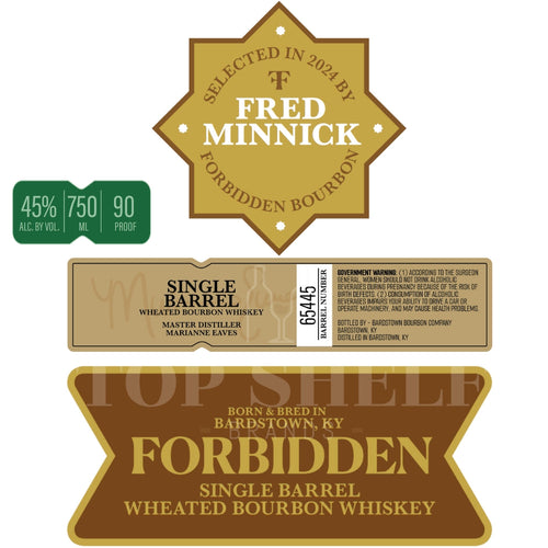 Buy Forbidden Bourbon Selected By Fred Minnick Online -Craft City