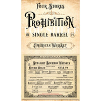 Buy Four Stores Prohibition Single Barrel Bourbon Online -Craft City