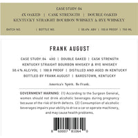 Buy Frank August Case Study: 04 4x Oaked Online -Craft City