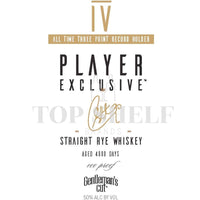 Buy Gentlemanôs Cut Player Exclusive IV Rye Whiskey By Steph Curry Online -Craft City