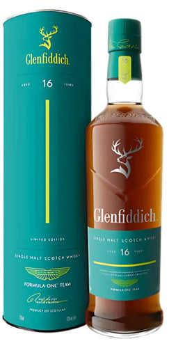 glenfiddich 16 year old aston martin 750ml