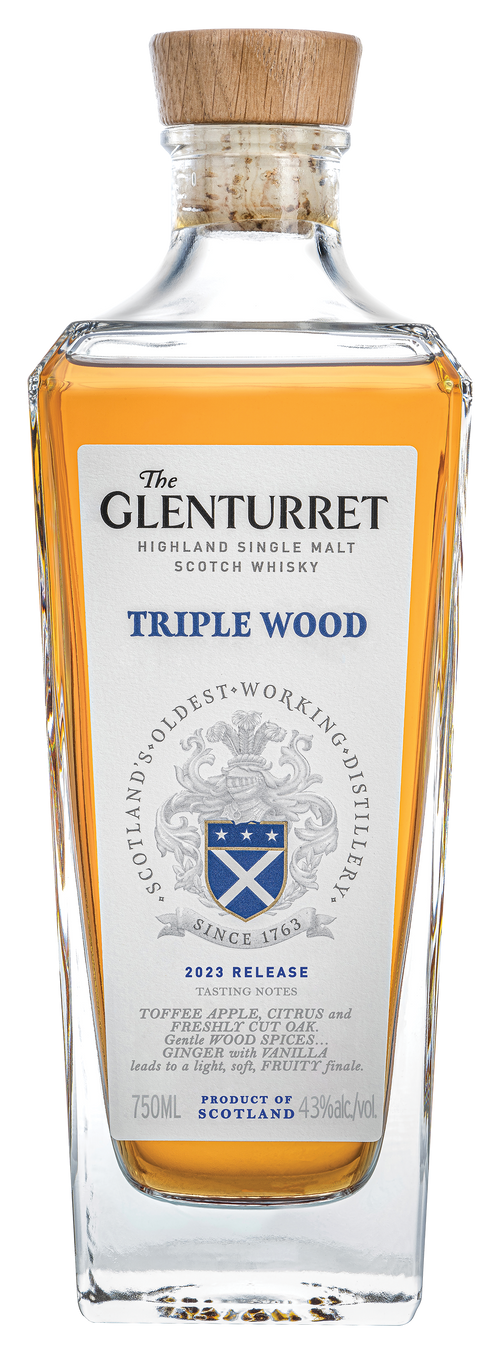 Buy Glenturret Scotch Triple Wood 23 750ML Online -Craft City