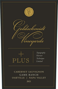 Buy Goldschmidt Vineyard Cabernet Sauvignon Plus Game Ranch Oakville 2021 750ML Online -Craft City