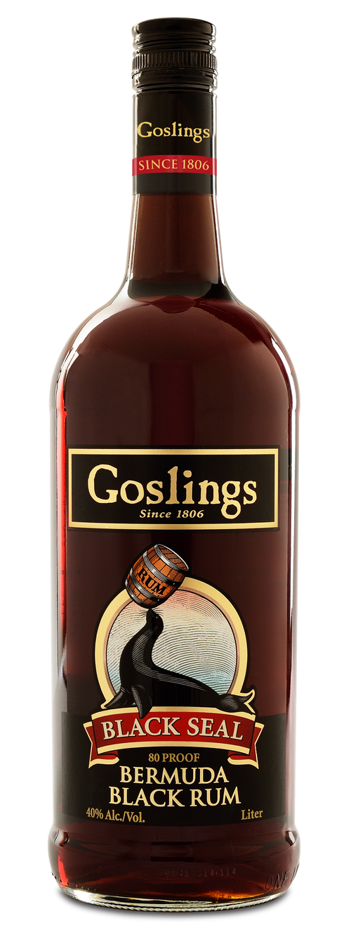 Buy Gosling's Black Seal Rum Dark 80 1L Online -Craft City