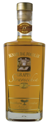 Buy Gruppo Caffo Grappa Stravecchia 'Sgnape dal Fogolar' Online -Craft City