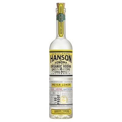 Buy Hanson Of Sonoma Meyer Lemon Flavored Vodka Small Batch Limited Release 80 750ML Online -Craft City
