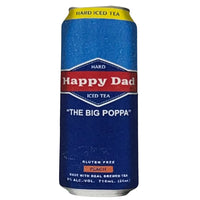Buy Happy Dad Hard Iced Tea úThe Big Poppaù Peach 24oz Can Online -Craft City